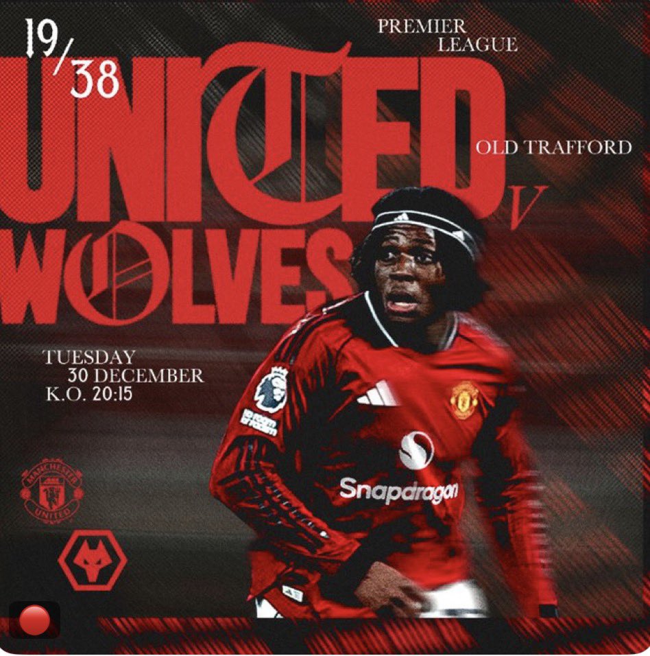 🚨Matchday
Manchester United vs Wolves ✅
Venue: Old Trafford ✅

What formation will Amorim come up with today?
All eyes will be on Ruben Amorim and Manchester United.