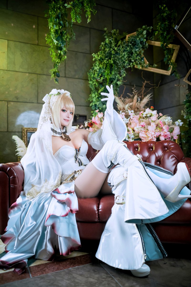 neruko_kanade_'s tweet photo. ネロブライド💐🗝⟡.·FGO

📸@jamtan0628   #出張あんさんぶる
 #cosplay https://t.co/kzhId10C0t