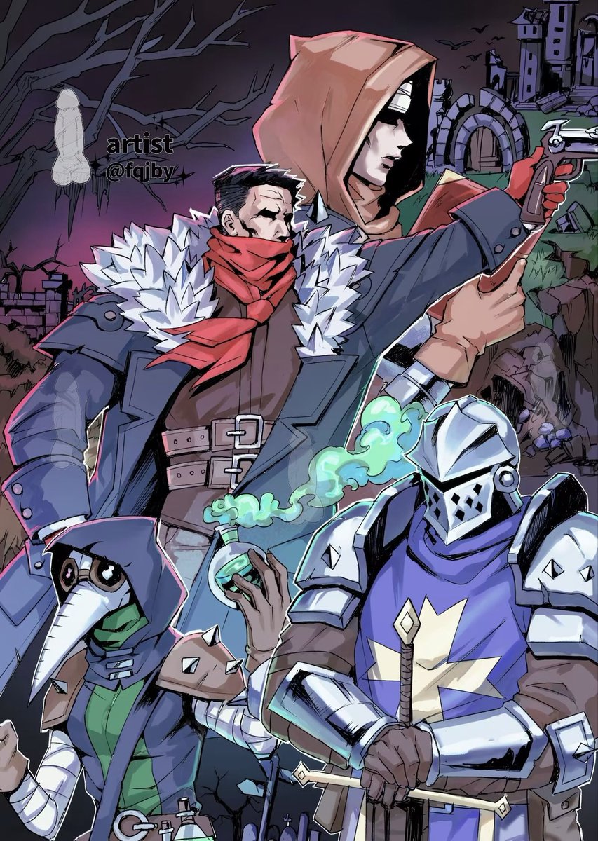 fqjby's tweet photo. I can finally post my art here!🎉
(Screaming and crying at the same time)
Btw sorry about that  watermark.
#DarkestDungeon #fanart https://t.co/kzGAsyIaJj