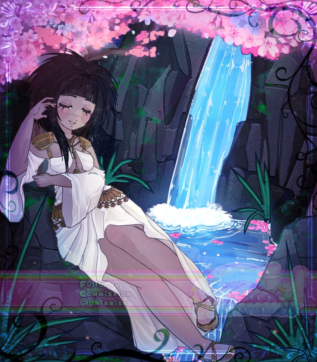 Fullbody commission &amp; Background!! 💕 Tysm!!