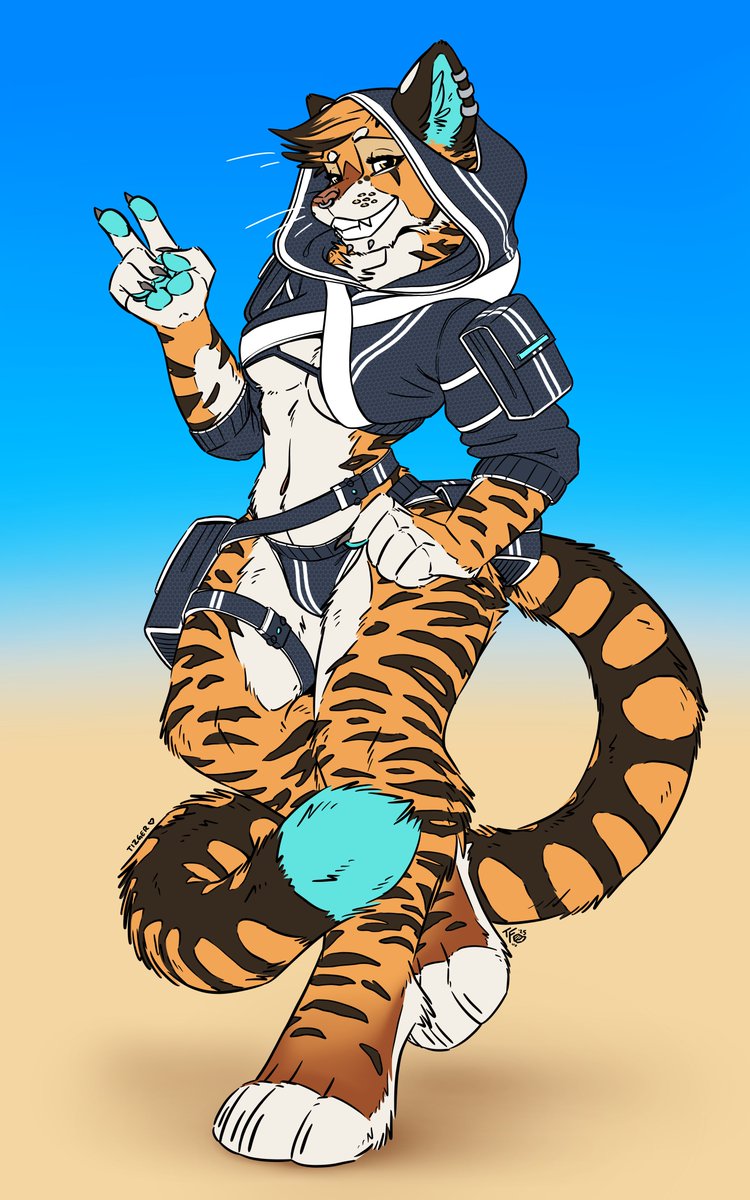 We got ourselves a lovely kitty here! 😍

(Character: <a href="/Tizger1/">Tizger</a>)