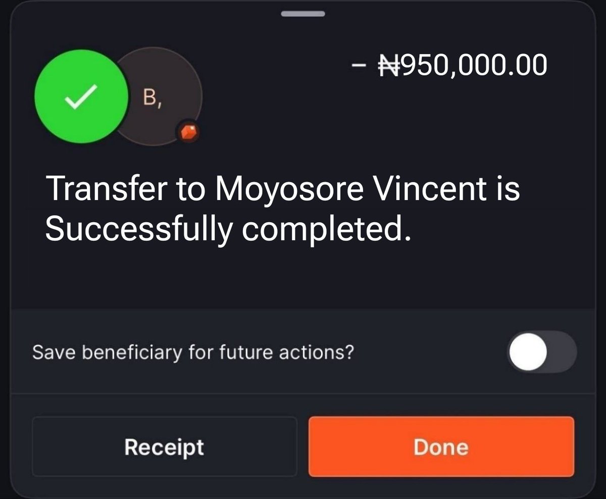 I sent you ₦950k Moyo . Who is next?! I want to credit more people till 12PM

Pick a number 1-100 if you're active. Follow @seyvibezz