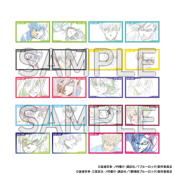 エゴ展 グッズ情報】 □トレーディングクリアシート（全20種） アニメ