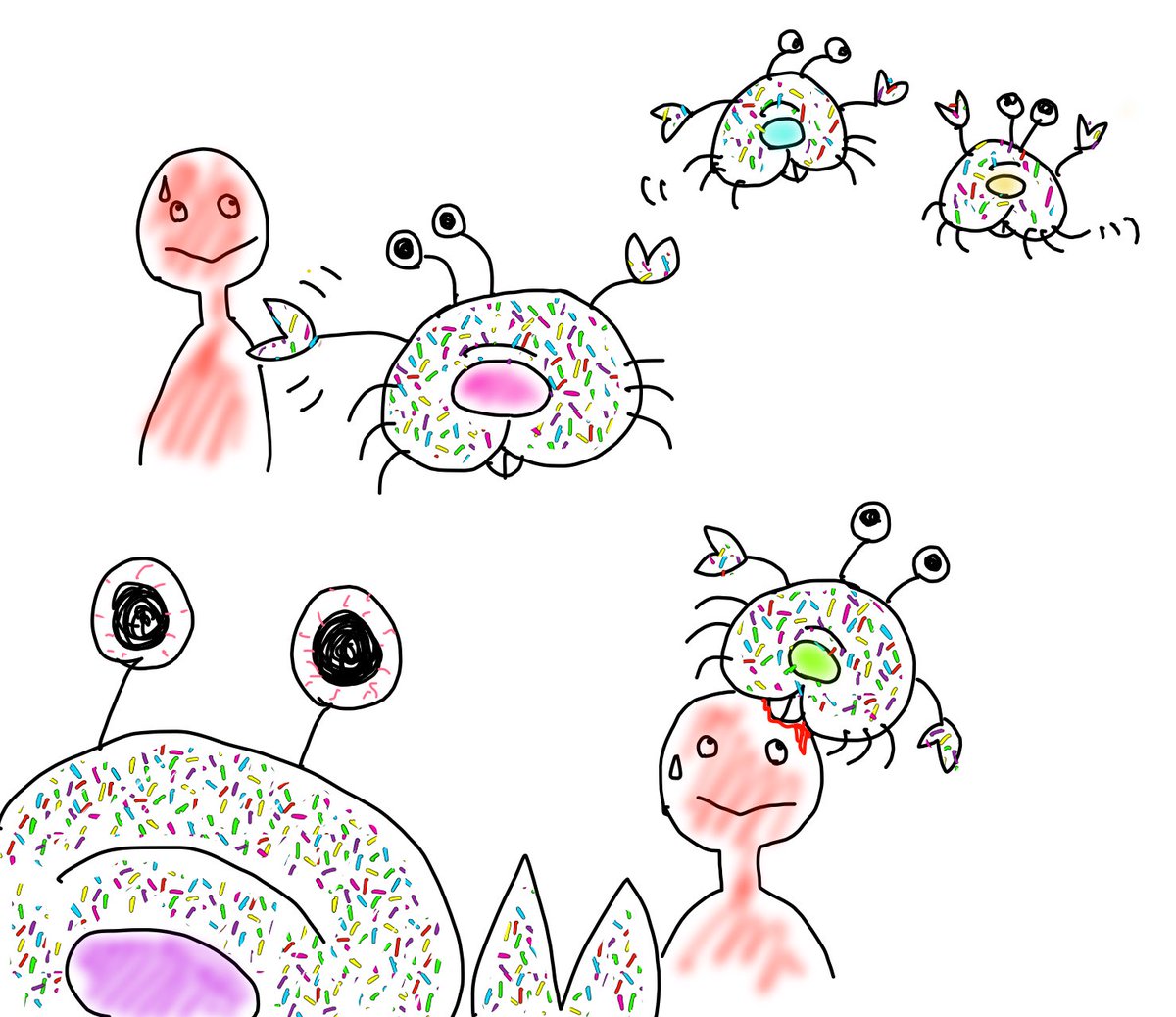 ヤシガニくらいの危険度ですよォ…