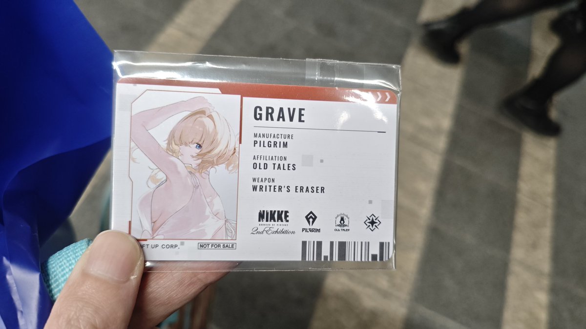 入場特典はグレグレでした。バイパーちゃんとトレードして😢