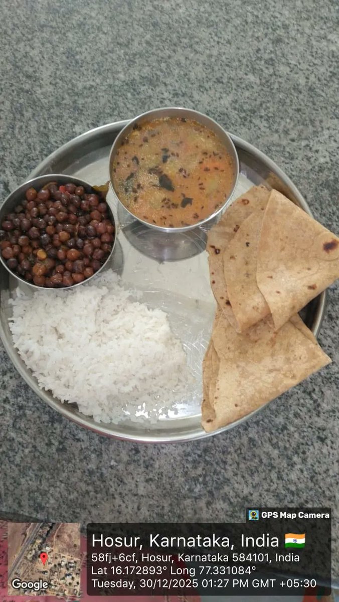 GGCHRaichur's tweet photo. Good afternoon Sir/Madam today's Lunch. #SocialAudit_SWDMeals #SocialWelfare_Karnataka https://t.co/PdilWhavqE