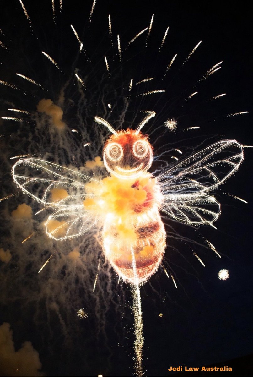 Jedi_Law_Oz's tweet image. MENORAH ON NYE FIREWORKS. SHOULD IT HAVE BEEN A BEE? THE THREAT IS TO ALL AUSTRALIANS. 

Although Bondi was an attack on Jews, the message needed now is that the threat is to ALL Australians. This menorah is a well intended and appreciated gesture, but it’s more important to get…