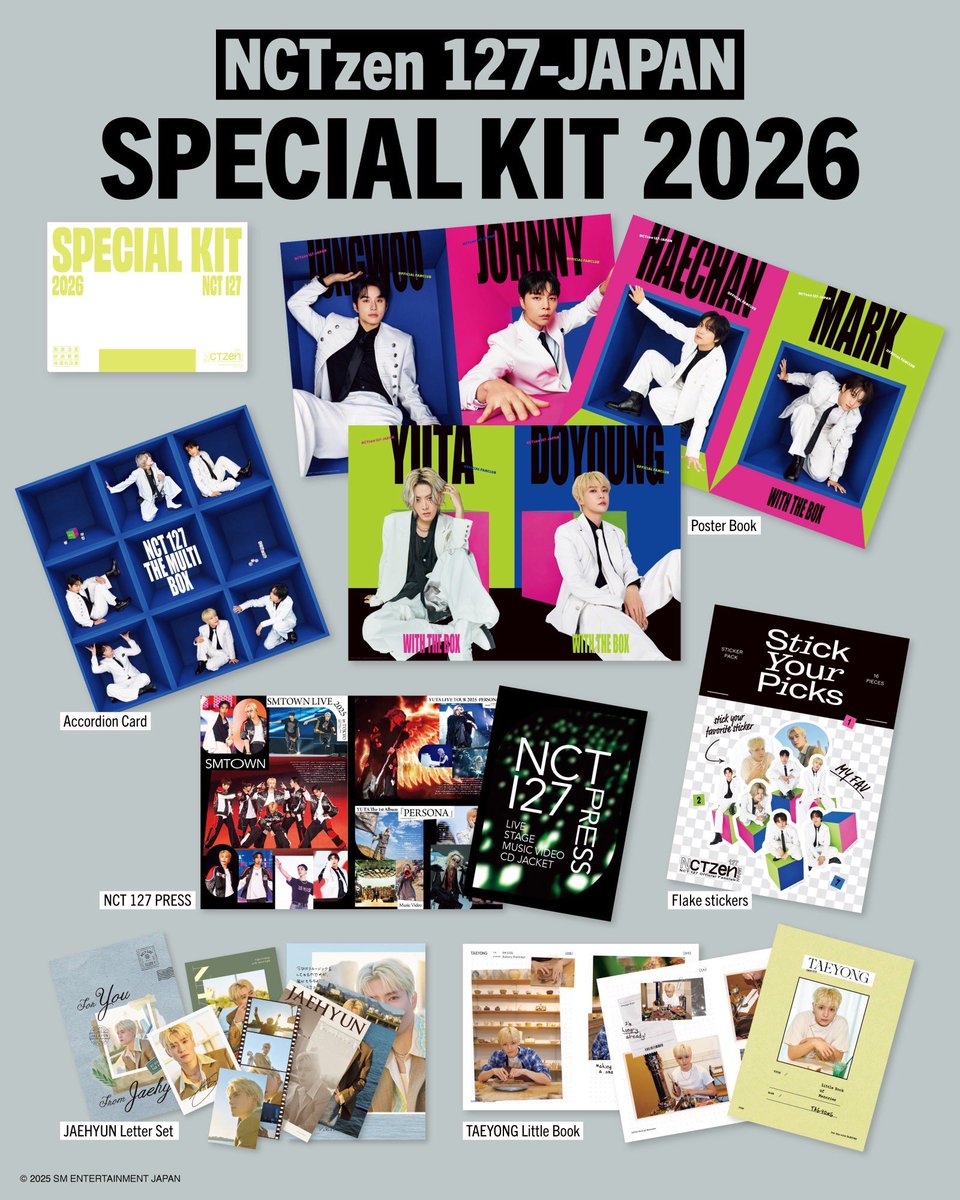 nct nct127 ファンクラブ ace kit  ヘチャン 無しセット NCTzen 127-JAPAN NEWS＞ 撮り下ろしビジュアル満載！NCT 127