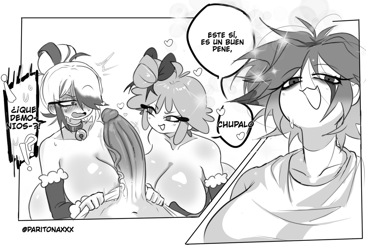 JSJSS, les dejo un Especial rapido, por las fiestas.  Espero la pasaran super bien #fnafhsrule34saga,