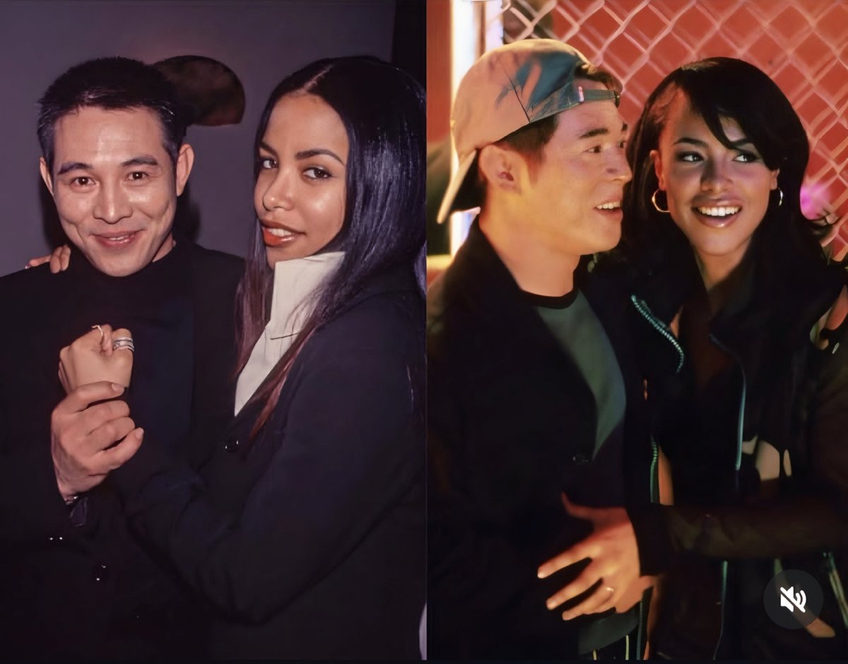 Jabz_CFC's tweet image. Jet Li said in an interview that he feels sad visiting America because he always thinks about Aaliyah. 💔