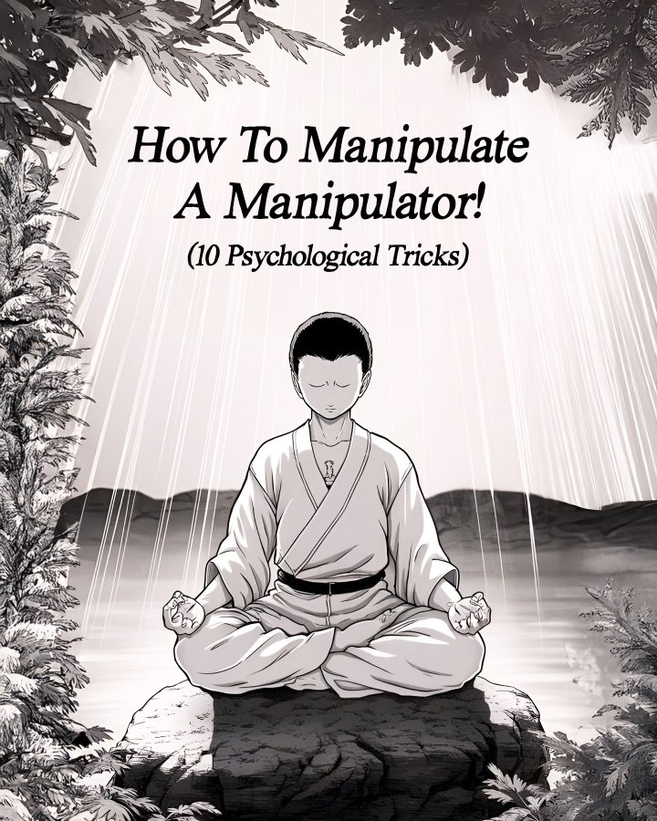 Ninja__Wisdom's tweet image. How To Manipulate A Manipulator!

10 Psychological Tricks:

~Thread~