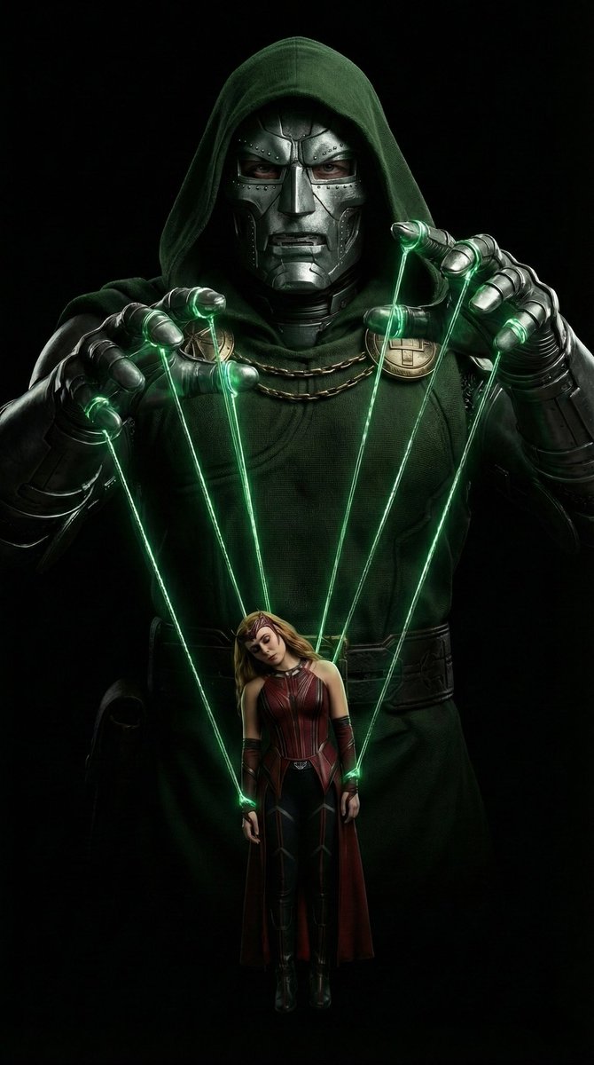 BeyondReporter's tweet image. Doctor Doom and Scarlet Witch

#AvengersDoosmday