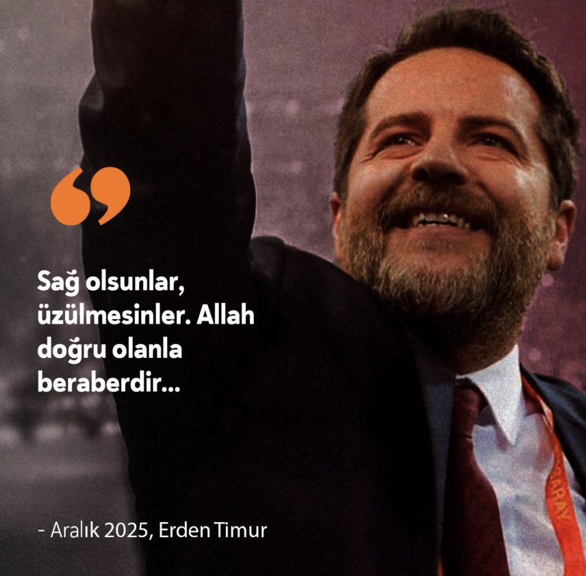 Bu zor günler de elbet geçecek Erden Abim ALLAH ın izni ile dualarımız hep seninle 💛❤️
 #ErdenTimurYalnızDeğildir