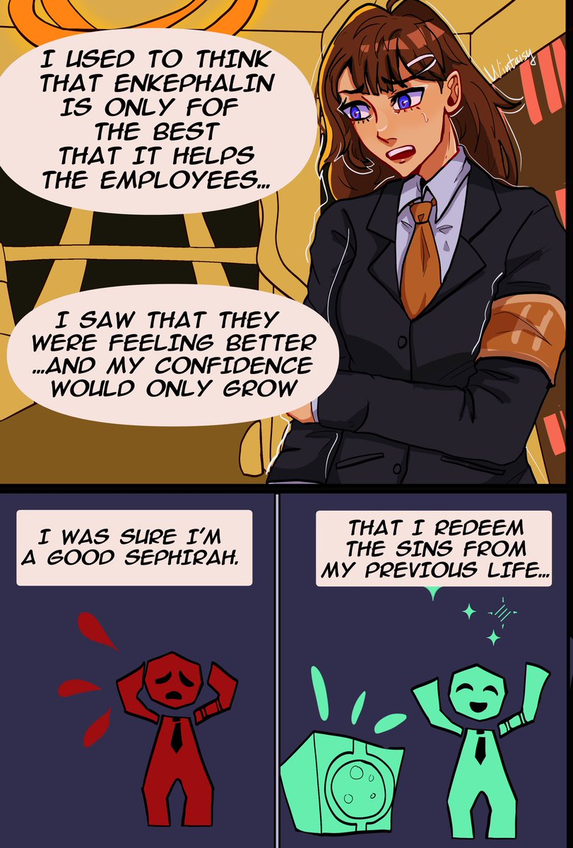 wintaisyy's tweet photo. «I’m trying to be better»

finally translated my comic abt Hod from october)) 

#ProjectMoon #lobotomycorporation https://t.co/Q09OnD1shc