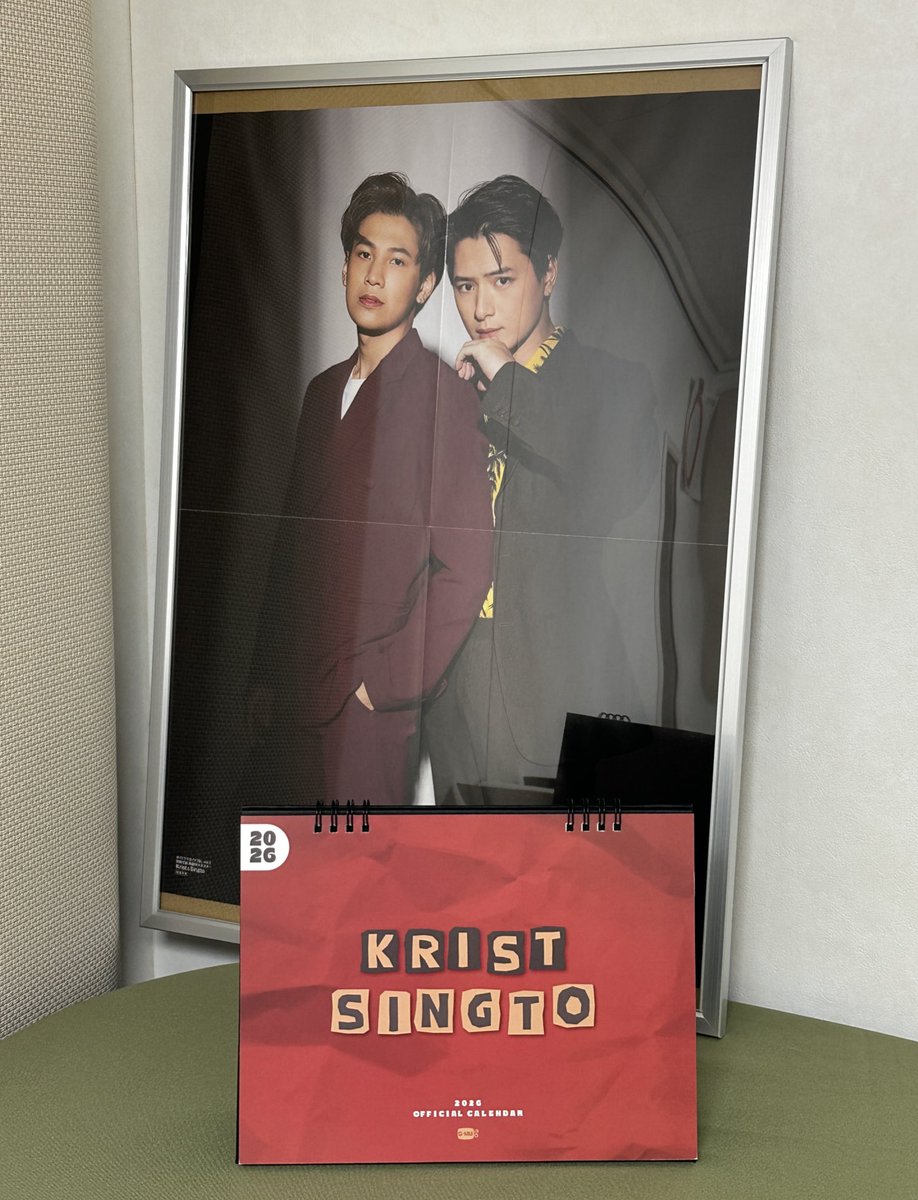 KSJFCさま 昨日新しいカレンダーが届き今日開封しました🥰 いつも