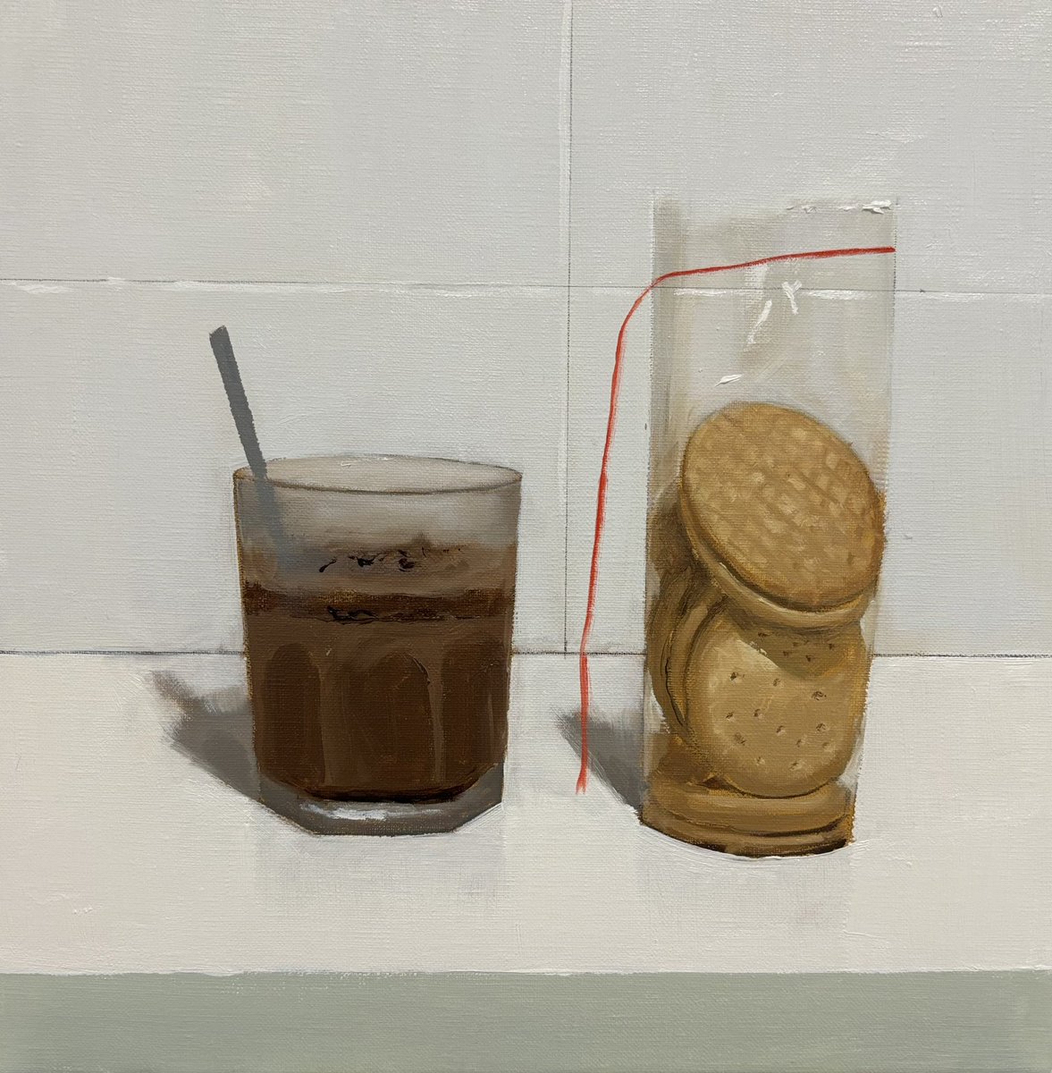 pepebaenanieto's tweet photo. Desayunos , óleos sobre lino https://t.co/V1kv7fWW86