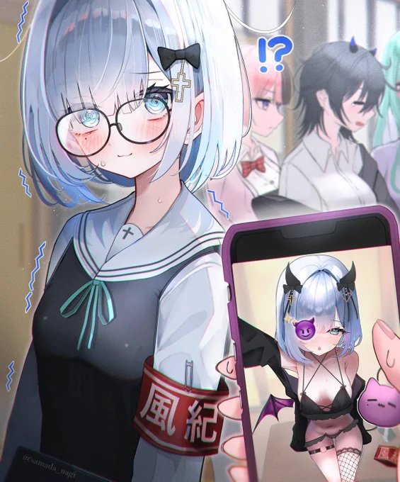 #今年も残りわずかなので今年一番伸びた絵を貼る こちらの作品でした! eスポーツサキュバスって…一体…
