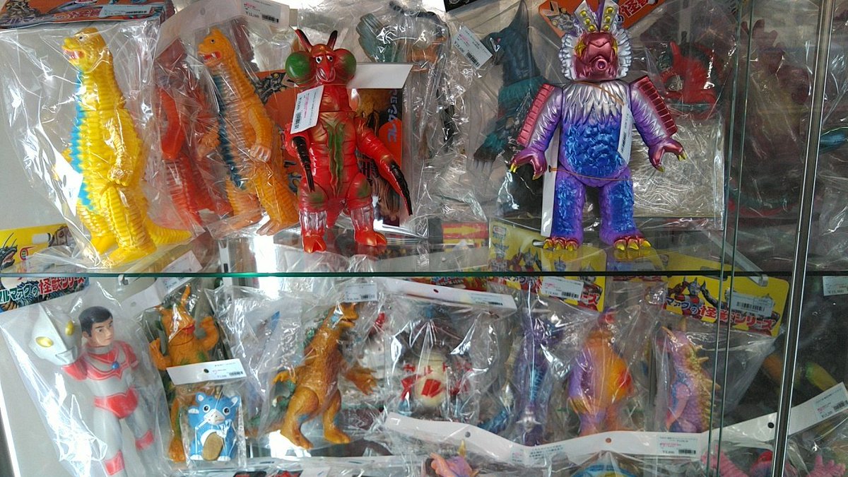 ブルマァク　マルサン　ソフビまとめ売り 買取品】 ブルマァクを中心にウルトラソフビがたくさん入荷しました