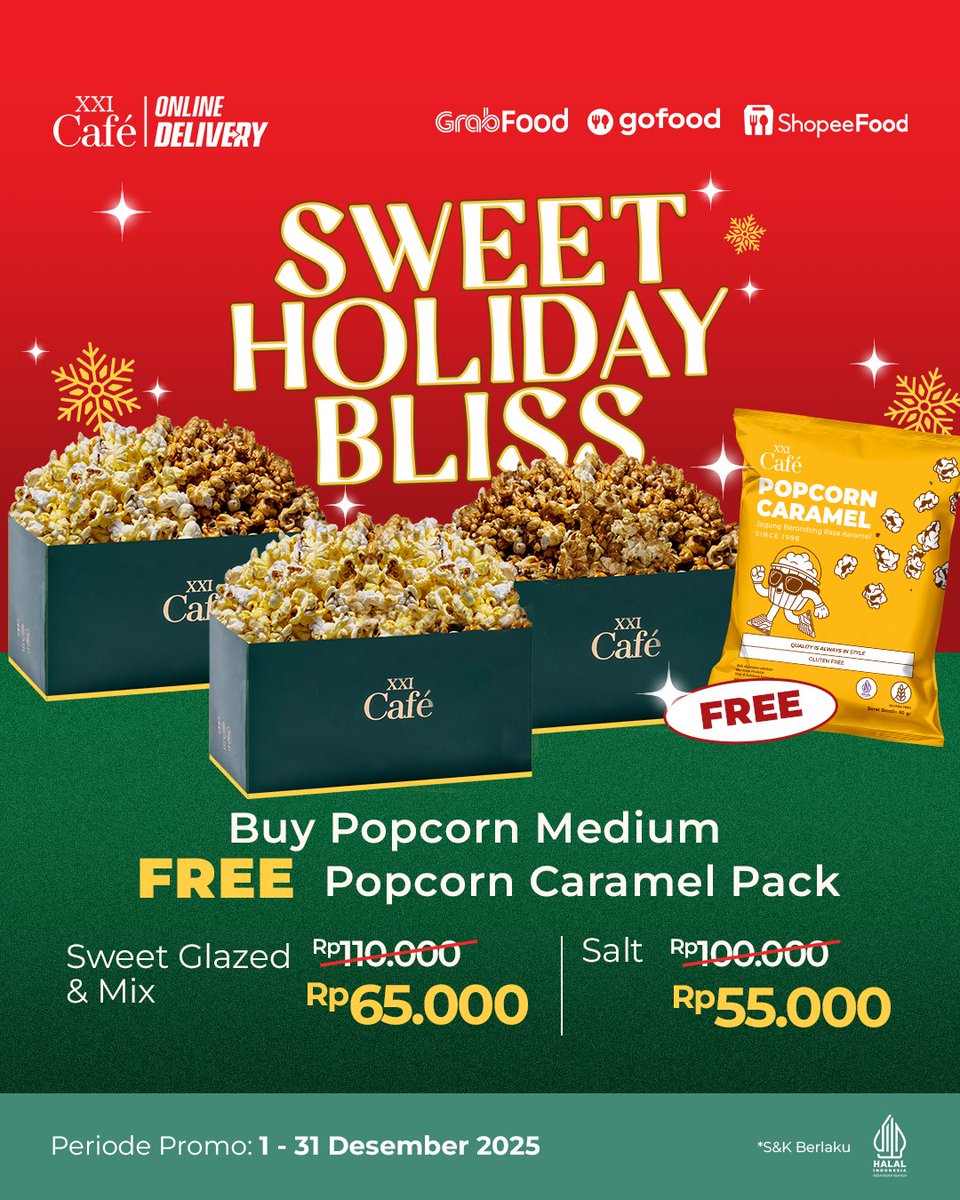 cinema21's tweet photo. Siapa bilang akhir tahun gak bisa tetep cuan? 🫵
Yang penting tau promo, bukan nebak-nebak harga 😌
Intip semua promonya sampai slide terakhir &amp; save postingannya!
👇Lanjut cek kolom reply buat nemuin promo-promo menarik lainnya!

#LebihAsik #JajanASIKdiXXI https://t.co/18NjmQrWRc