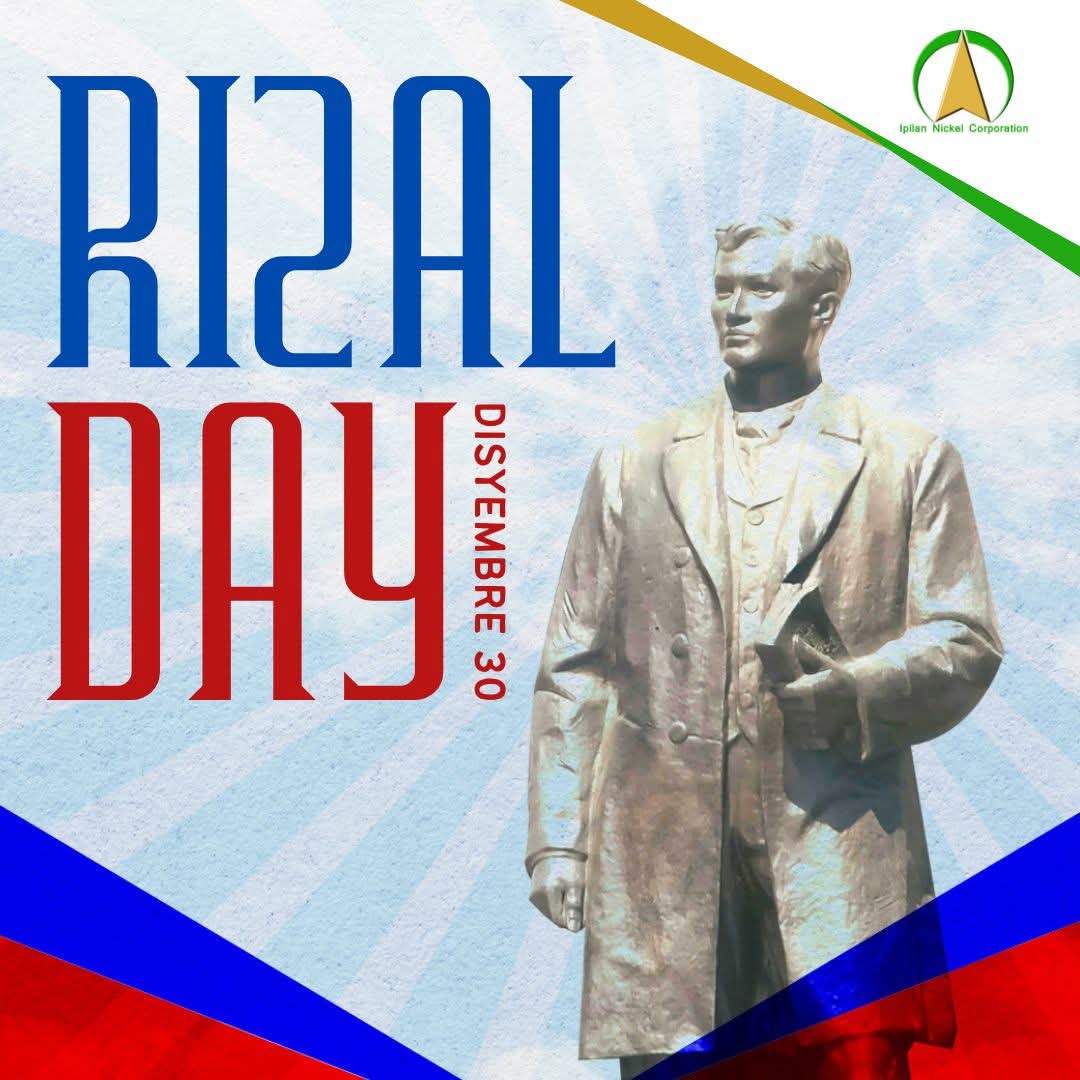 Mananatiling buhay sa bawat Pilipino ang mga aral ni Dr. Jose Rizal sa pagtataguyod ng pagkakaisa at kaunlaran ng bayan nating minamahal. 🇵🇭

#RizalDay #RizalDay2025
