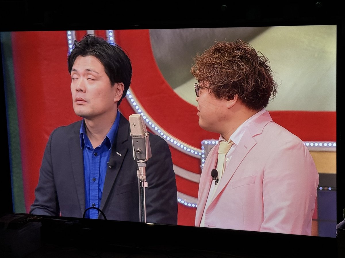 bosobosourai's tweet photo. ネタ入る前こんな白目なん？
#DAIBAKUSHOW2025 https://t.co/QwkAAfI9xP