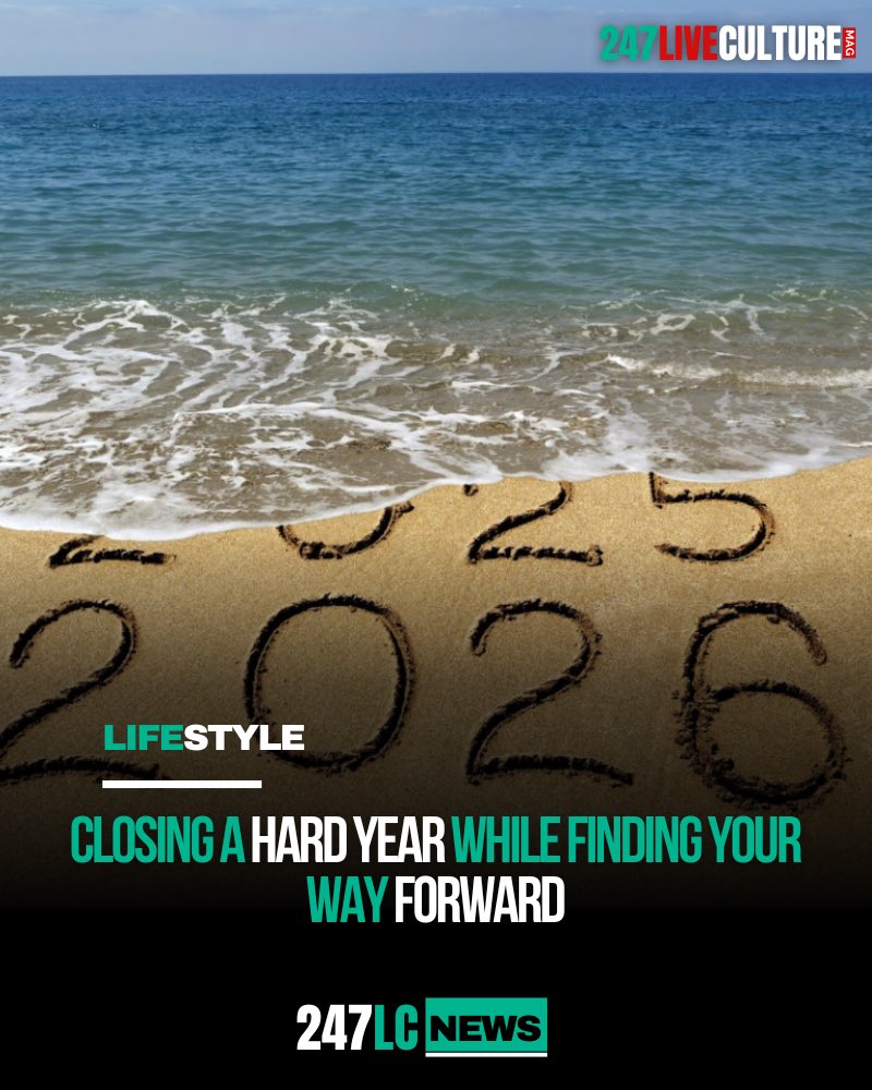 247LC's tweet image. Ending the year in transition can feel unsettling, but there’s power in outgrowing old roles, choosing alignment over survival, and trusting that becoming doesn’t need closure to be real!

Read Here 🗞️: 247liveculture.com/lifestyle/clos…

#closure #newyear #growth #alignment #lifelessons