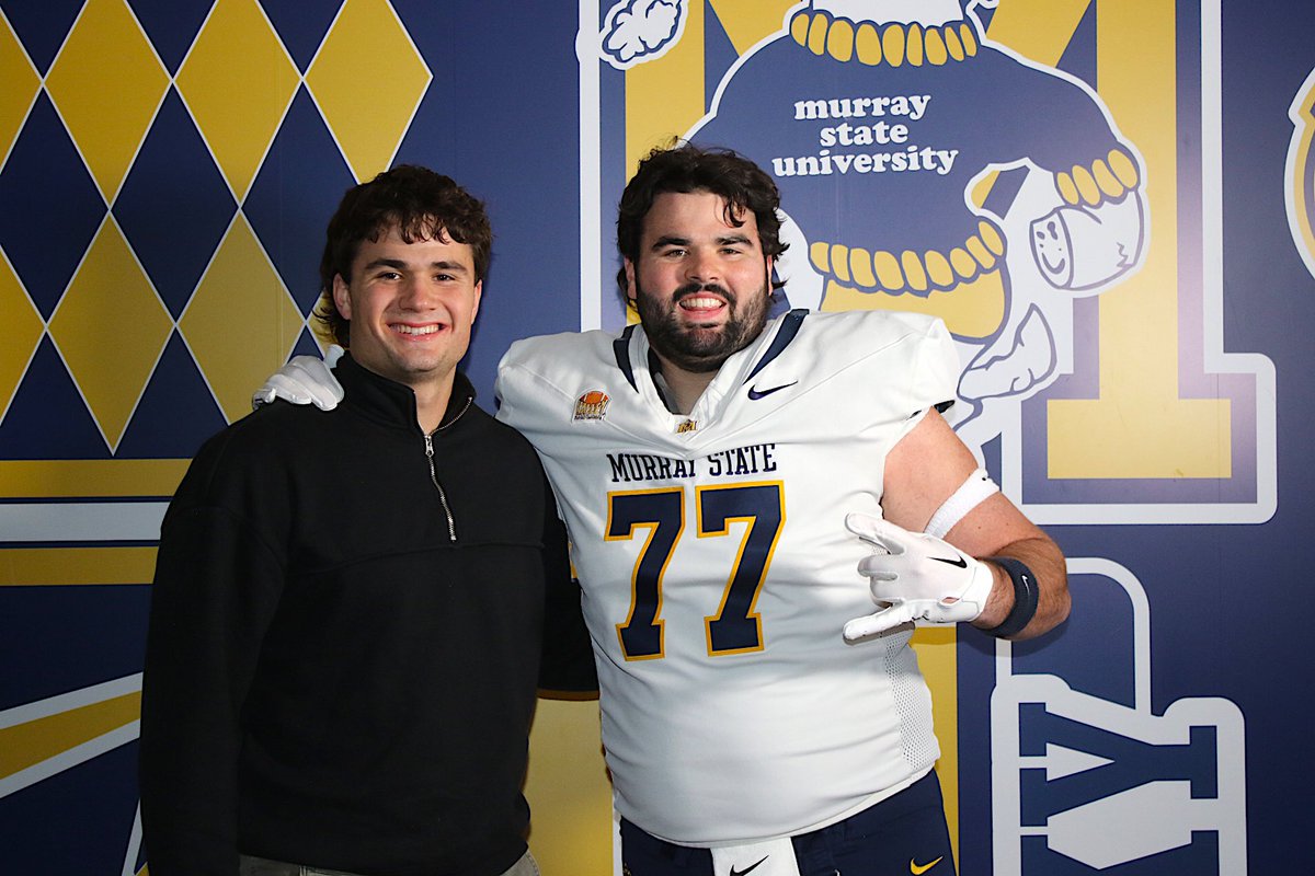 Grateful for the opportunity to visit <a href="/racersfootball/">Murray State Football</a>. Enjoyed spending time with the coaching staff and seeing Murray, Kentucky. Thank you again <a href="/WrightJody/">Jody Wright</a> and <a href="/CoachARoss/">Adam Ross</a> for the amazing opportunity!