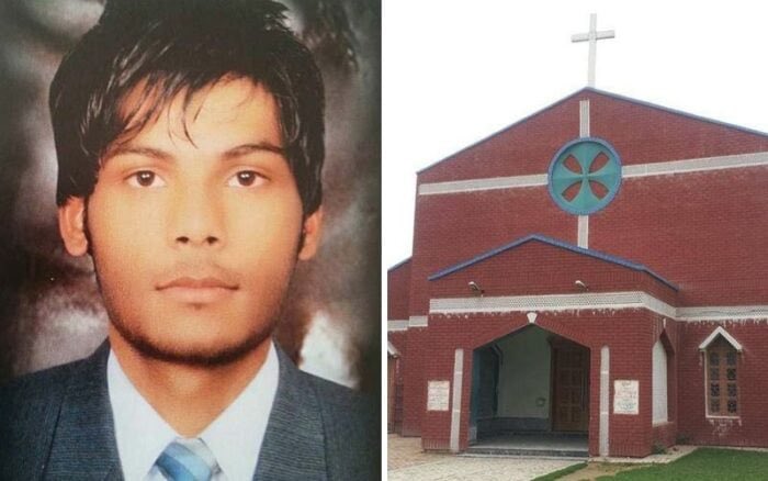 Sachinettiyil's tweet image. In 2015, Akash Bashir, a 20-year-old Pakistani Catholic, gave his life to stop an Islamist suicide bomber from entering a packed church in Lahore, an act that saved countless Christian worshippers. He has since been declared a Servant of God by the Church.