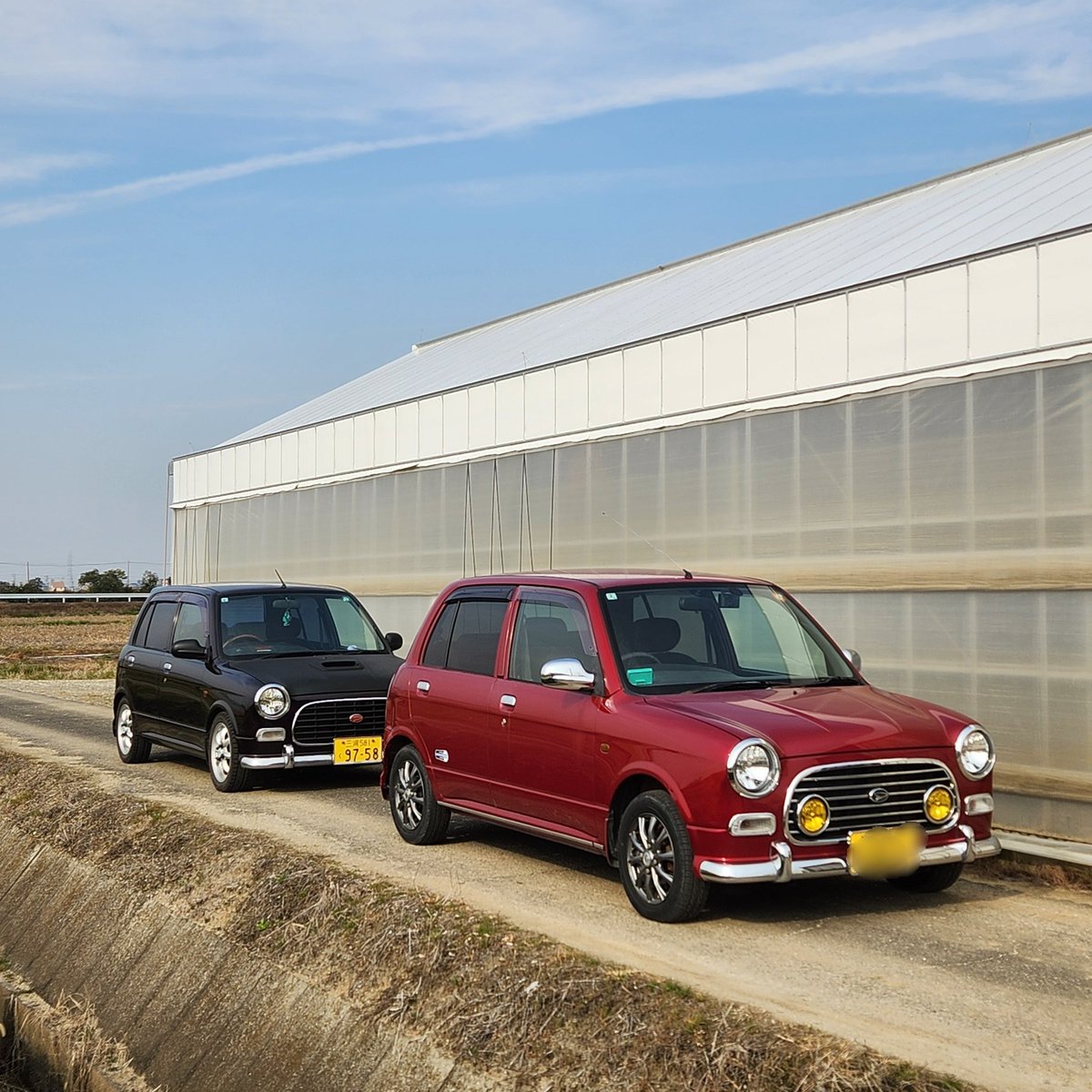 _gino06's tweet image. 仕事納めしてきた！！

今年も職場でジーノ2台並べて撮った📸

職場にジーノ乗りいるとか最高過ぎる👍