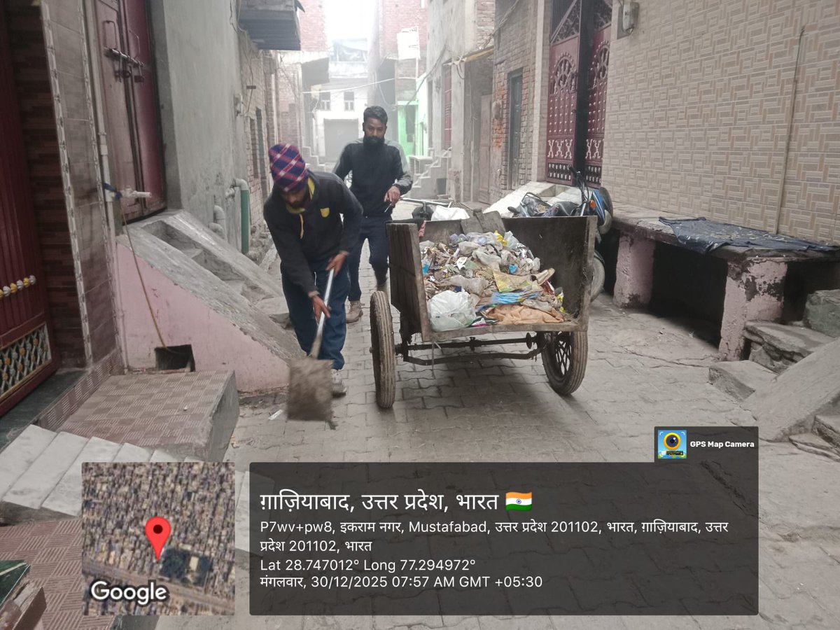 स्वच्छ भारत स्वच्छ लोनी tweet media