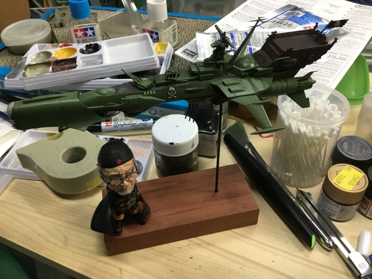 8月以降は完成せず。良いお年をお迎えください。
 #今年も残りわずかなので作った模型を振り返る