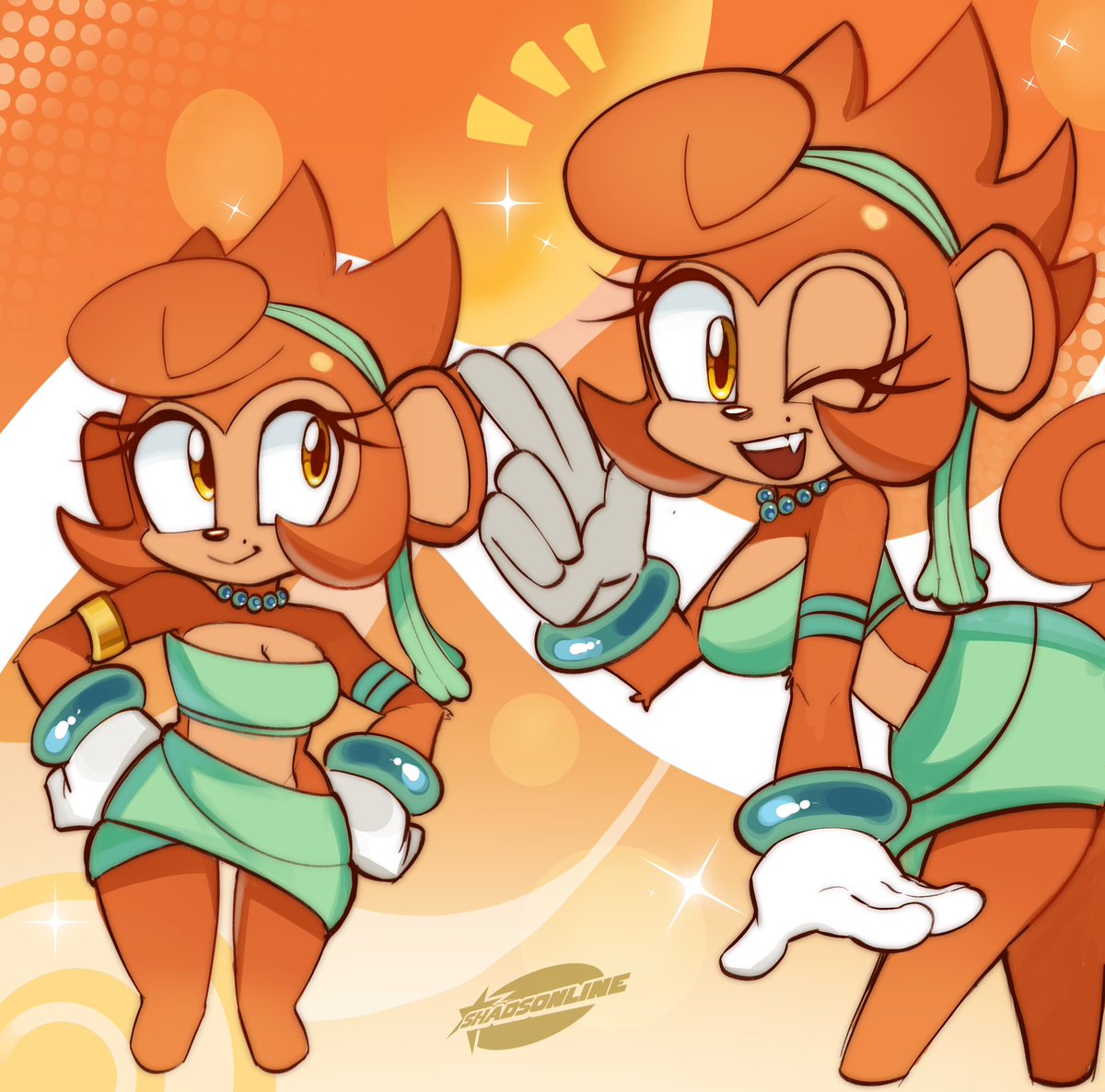 shadsonline's tweet image. The sketch spiraled out of control #IDWSonic