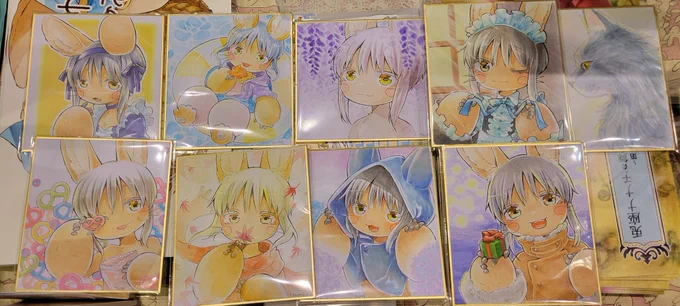 手描き色紙、こちらの絵柄頒布中です!🐰
よろしくお願い致します! 