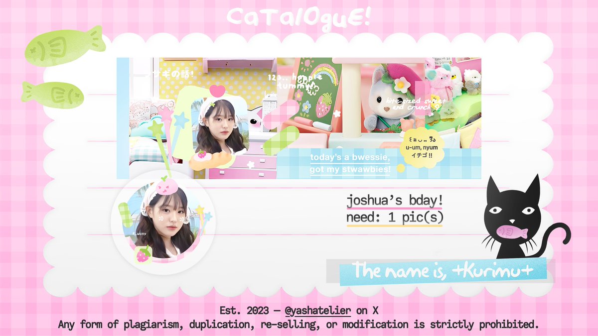 cryodoll's tweet image. ⠀
⠀⠀+___ repost  this  tweet  if  you  want
       kurimu  from  @yashatelier  :-3🦌✉
⠀⠀