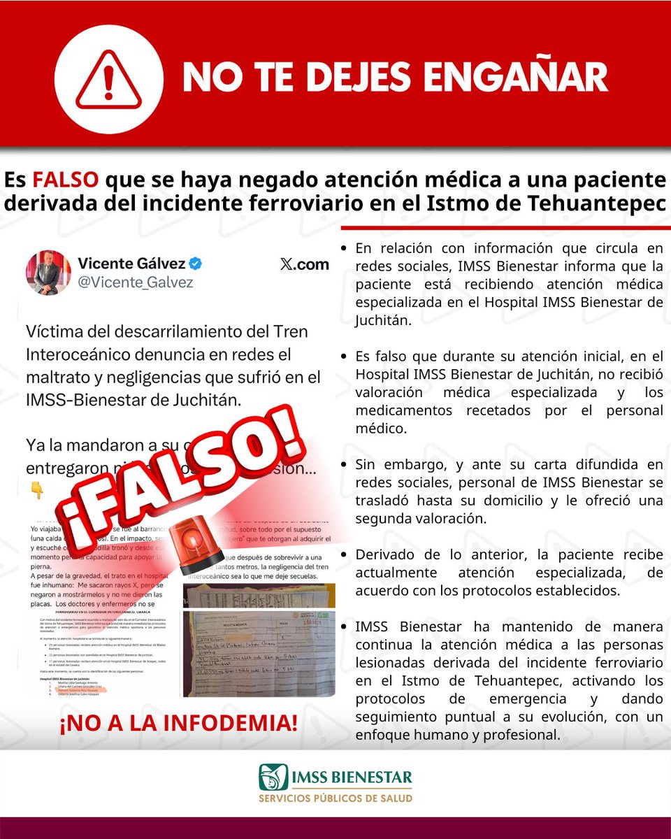 IMSS_Bienestar's tweet photo. #IMSSBienestar informa: https://t.co/UZnypVp1iI