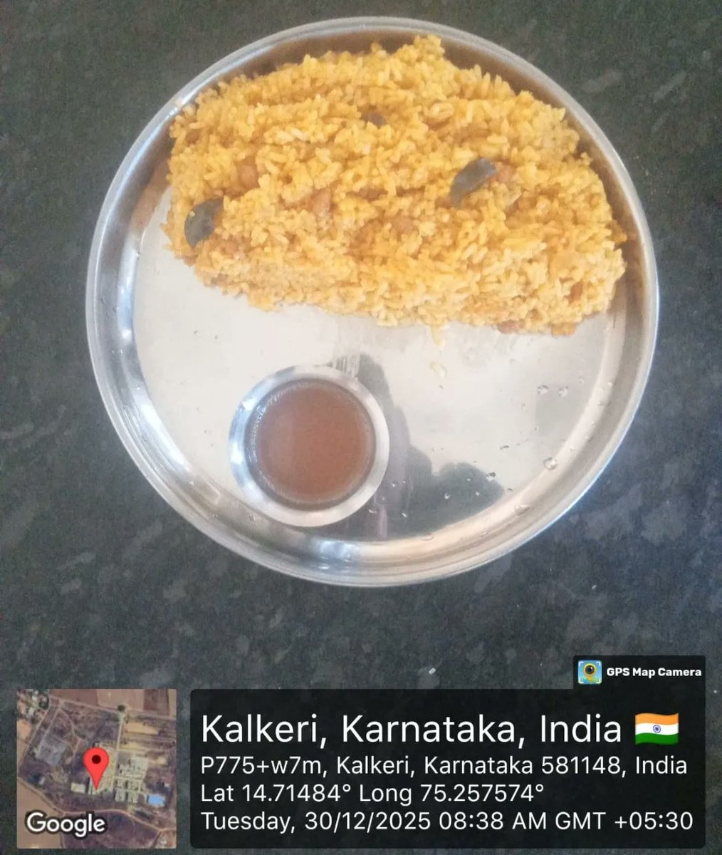 579Sc's tweet image. ಬೆಳಗಿನ ಉಪಹಾರ #SocialAudit_SWDMeals #SocialWelfare_Karnataka