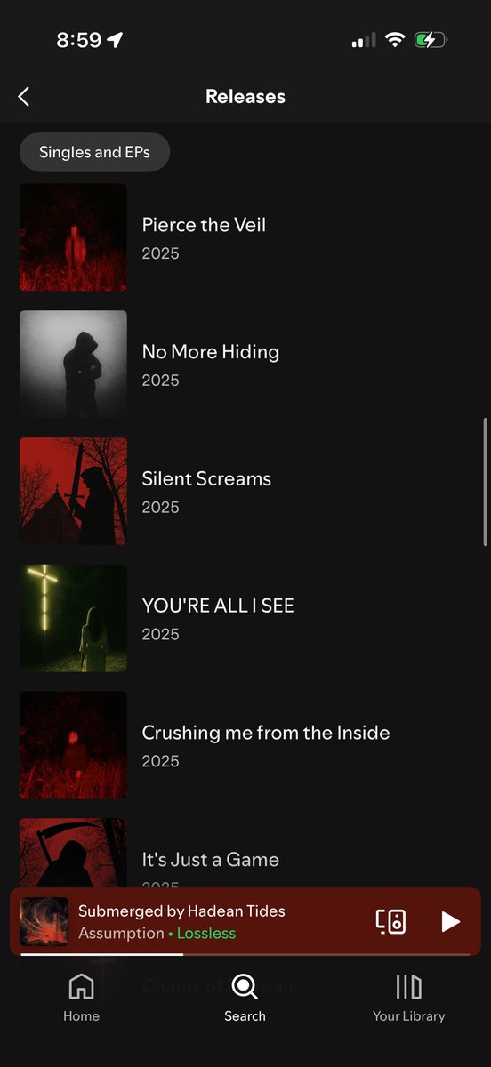 crustaceanfella's tweet image. Oh look, another ai-generated garbage factory stealing from real artists again. @Spotify @AppleMusic seriously how the hell are you going to sit here and keep allowing this blatant theft on your platforms?