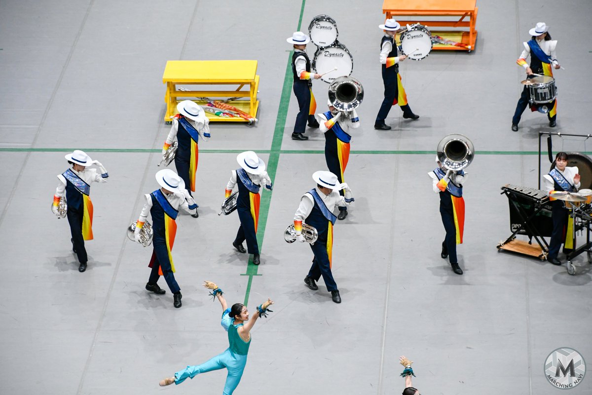 marchingnavi's tweet photo. 第53回マーチングバンド全国大会
一般の部　小編成
Tokushima Indigoes Drum&Bugle Corps（四国支部・徳島県）
【Fiesta! Fiesta!! Fiesta!!!】銀賞（81.00）
@go_go_indigoes 

第53回M協全国大会レポート
▶https://t.co/CcaETUw5JA
写真で振り返る大会一日目（小学生の部・中学生の部）
▶https://t.co/W8Cjk0CGUR
写真で振り返る大会二日目（一般の部・高等学校の部）
▶https://t.co/HfXkmZW6CI