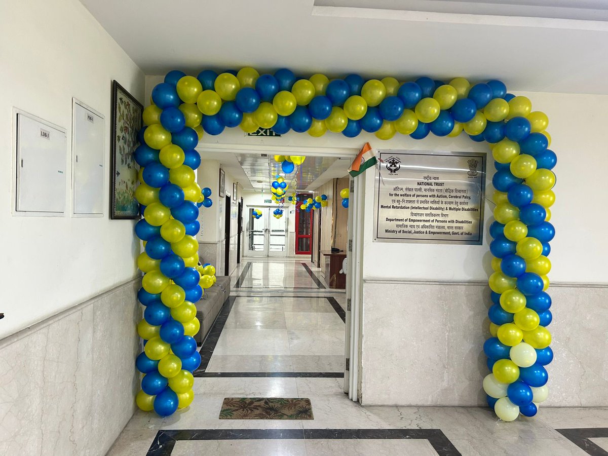Celebrating the 26th Foundation Day of The National Trust 🎉

For 26 years, we have remained committed to empowering and protecting persons with Autism, Cerebral Palsy, Intellectual Disability &amp; Multiple Disabilities, fostering dignity, inclusion, and independence.