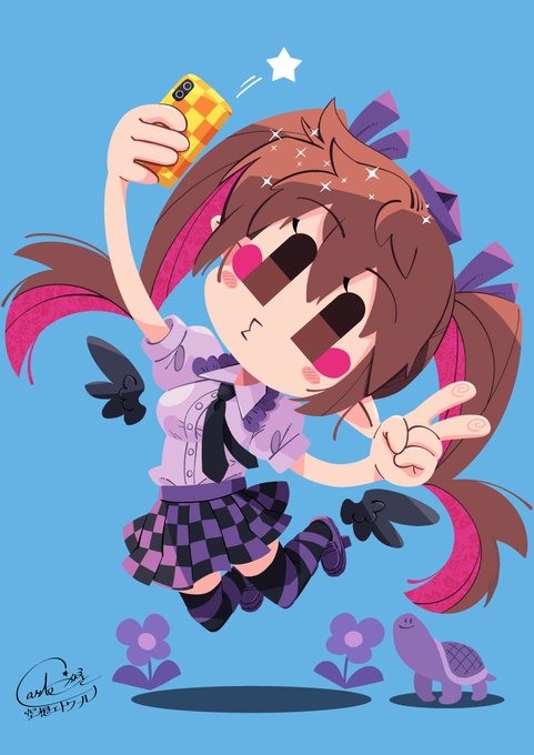 ちゅんちゅん自撮り! #姫海棠はたて