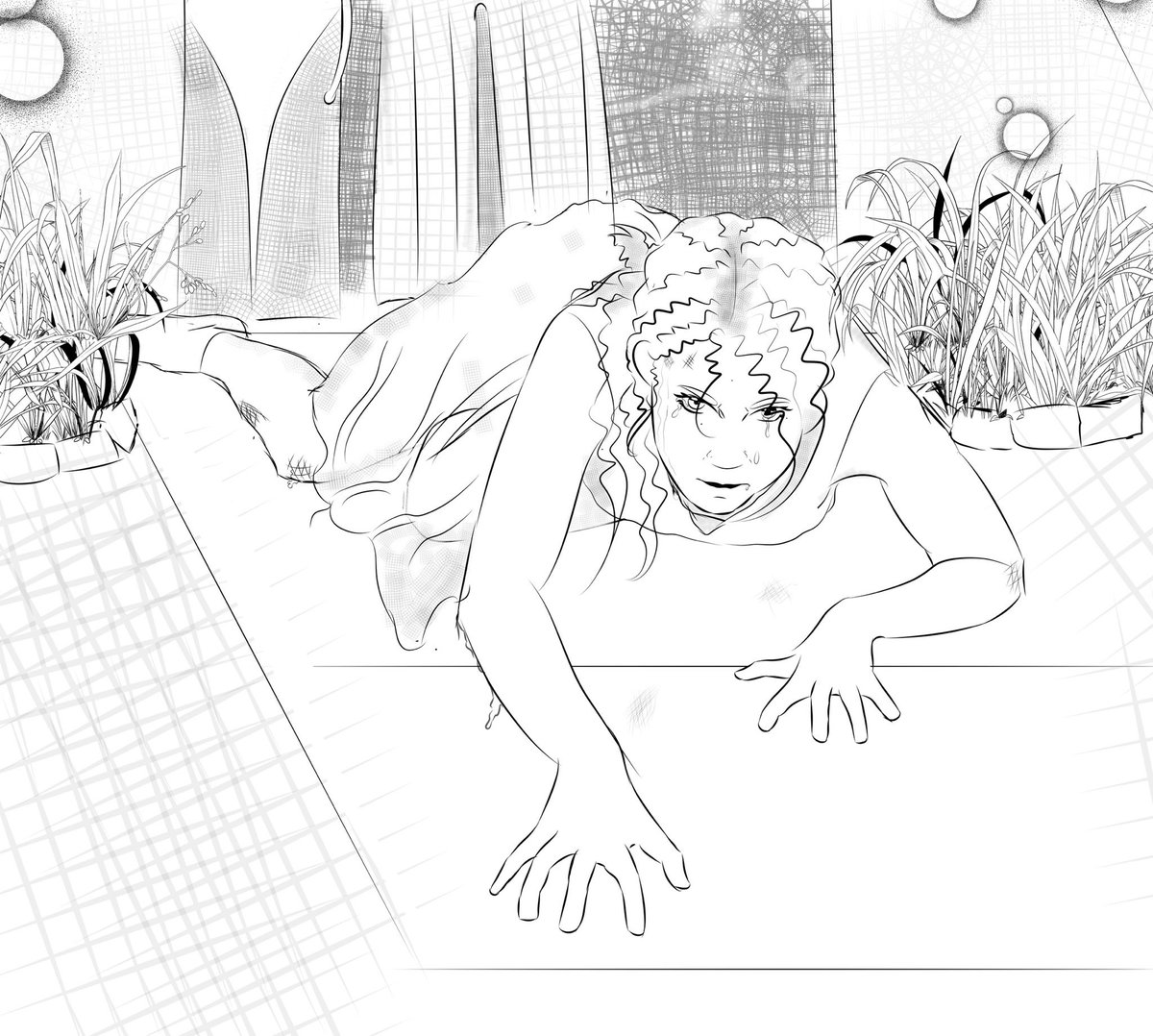 fierrowill's tweet photo. my poor baby alex she didn’t deserve this life 🙁 #alexfierro 

               14  vs  16 (forever) 

based off ch. 16 &amp; 18 of ship of the dead https://t.co/juu08rary0