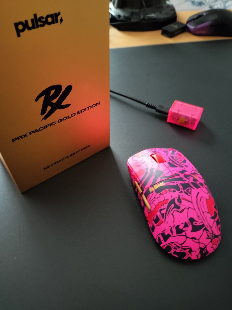 届いたーパッケージかっこよすぎる
#PRX