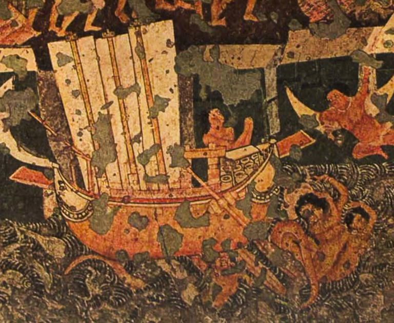 PM Modi dropped another HIGH-YIELD Current Affairs for #UPSC 

INSV Kaundinya 

> Built using India’s ancient  stitched-ship technique[Tankai (Tankāi)].
>Technique depicted in Ajanta murals and linked to Lothal dockyard traditions
> Tankai method (2,000+ years old): wooden planks
