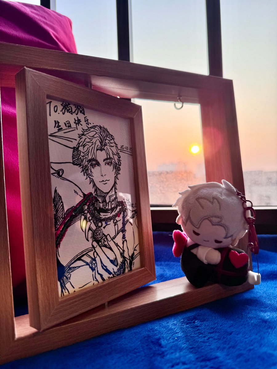 IRIS__ist's tweet photo. 给朋友的生贺签绘~风临野 #LoveandDeepspace  #Sylus  #秦彻  #恋与深空  #恋与深空秦彻 https://t.co/CESZ3iKosh