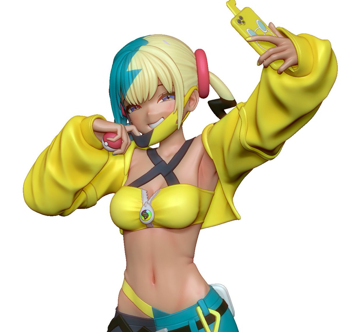 Canari model WIP
#PokemonLegendsZA #Canari