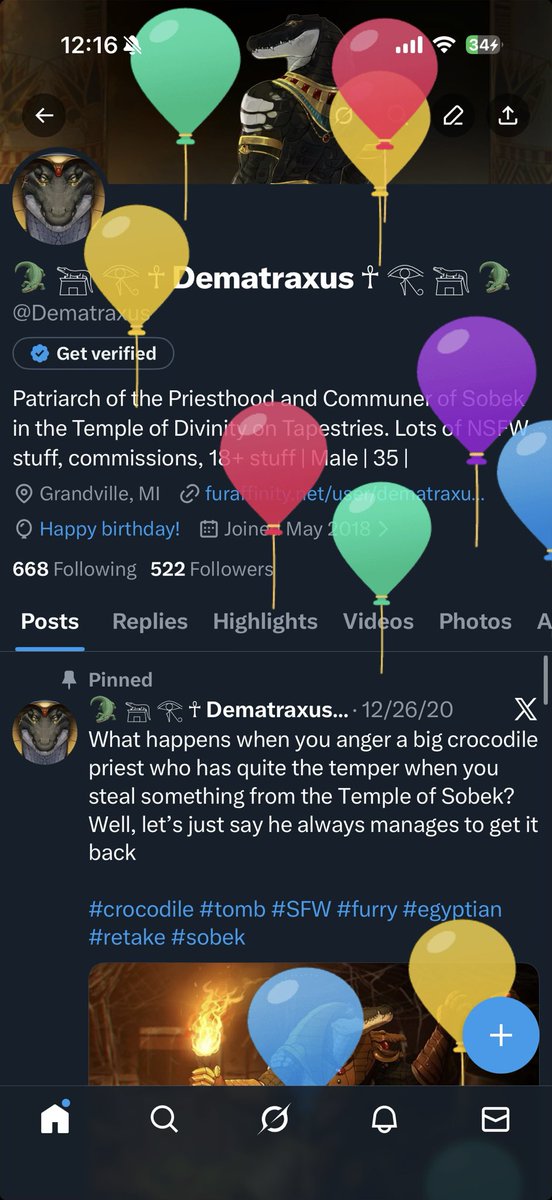 Dematraxus's tweet image. They come for me yet again!!