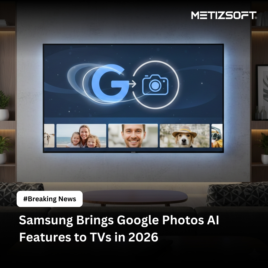 🔮 The future of TVs is AI-powered. 🤖📺

Samsung bringing Google Photos AI to TVs in 2026 signals a shift toward smarter, personalized home experiences.

AI is officially moving beyond phones. 🚀

#AI #SmartTV #GoogleAI #Samsung #TechTrends #FutureTech