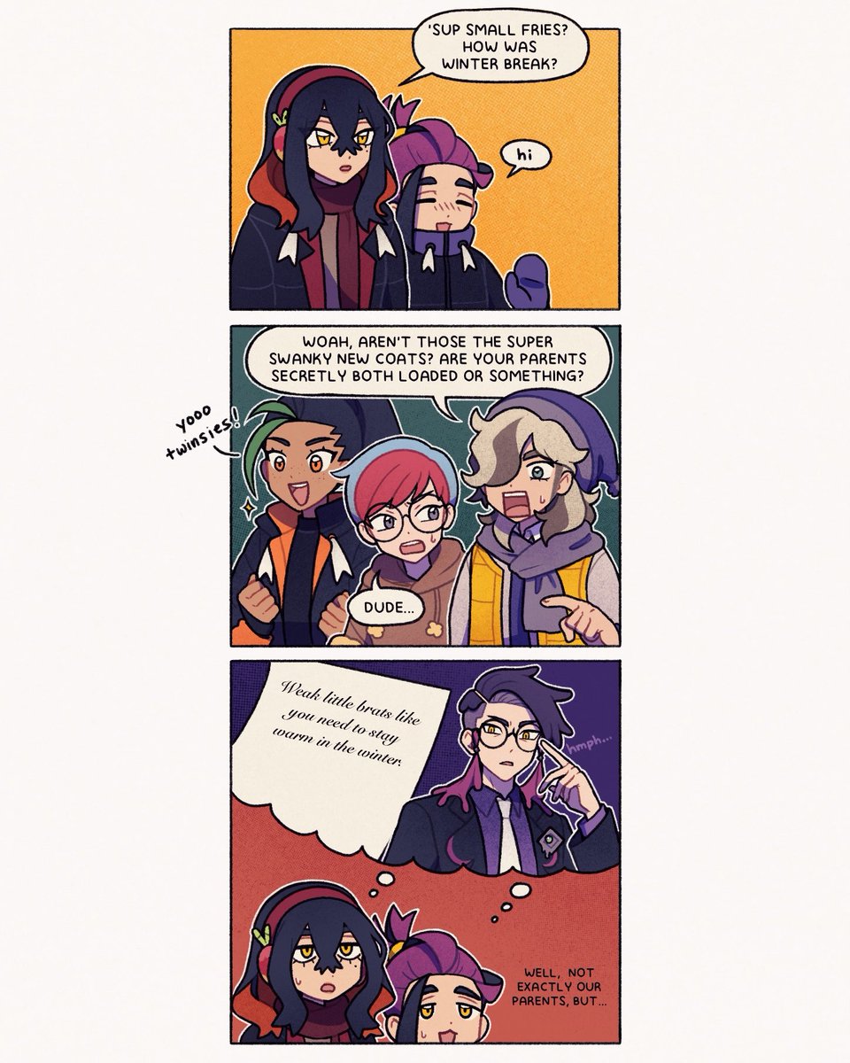 mysterious overseas relative…?