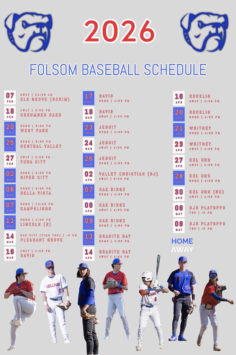 Folsom Bulldogs Baseball tweet media