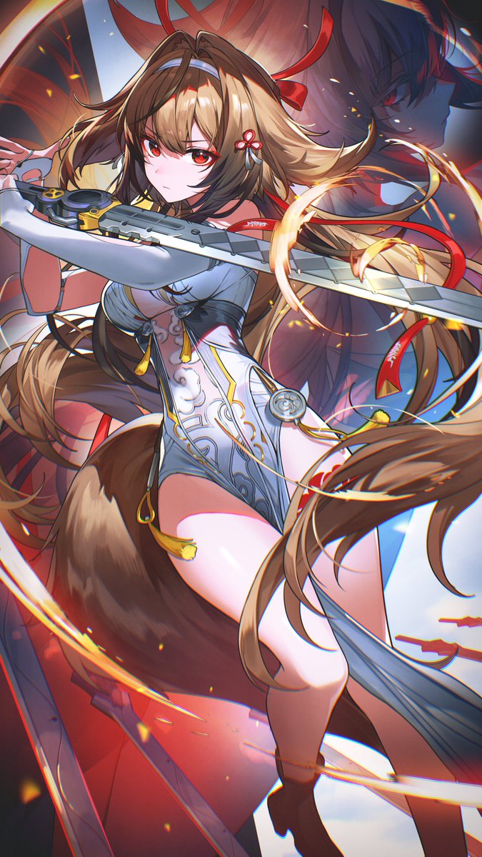 _SYAGAMU's tweet image. 虚狩り登場！✨
    #ゼンゼロ #瞬光 #二形態虚狩り初登場